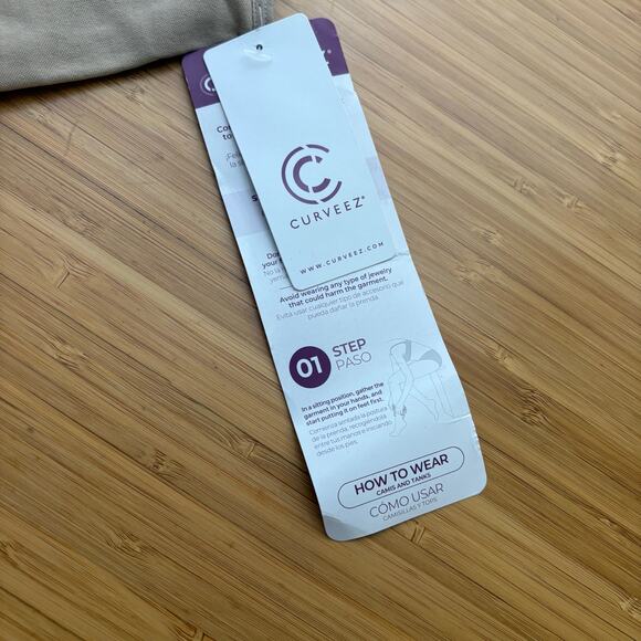 Shapermint Curveez Medium Nude Incredibly Slimming Cami Tank Top Compression - Picture 5 of 10